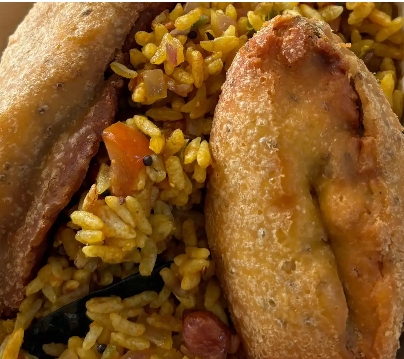 Kadhi Rice Combo traditional North Indian meal